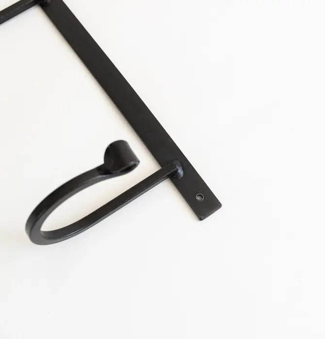 Hanging Rack | 3 Hooks | Wrought Iron