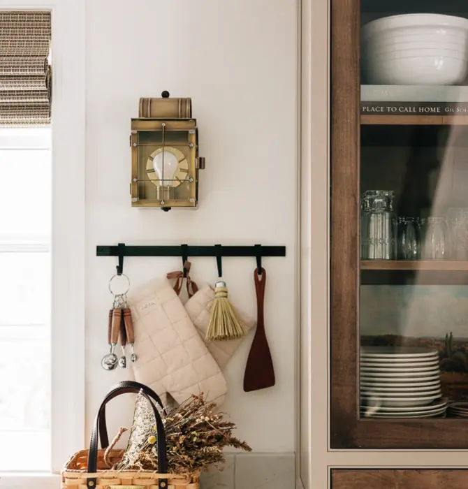 Utensil Bar | 4 Hooks | Wrought Iron