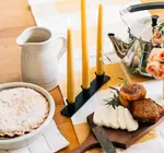 Candlestick Holder | Triple Taper | Wrought Iron