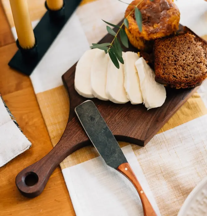 Spreader Knife | Hand-Forged | Cherry | Large