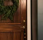 Sleigh Bells | Leather/Brass | Evergreen