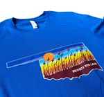 T-Shirt | Respect The Land | Blue