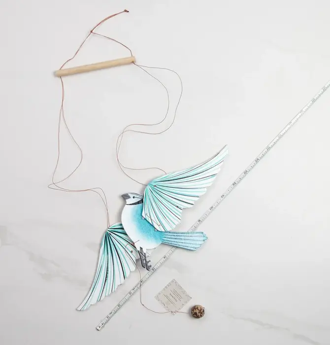Mobile | Flying | Blue Jay