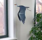 Mobile | Flying | Blue Heron