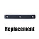 Slate Black Industries Replacement Slate Grip, 3-slot, single panel only