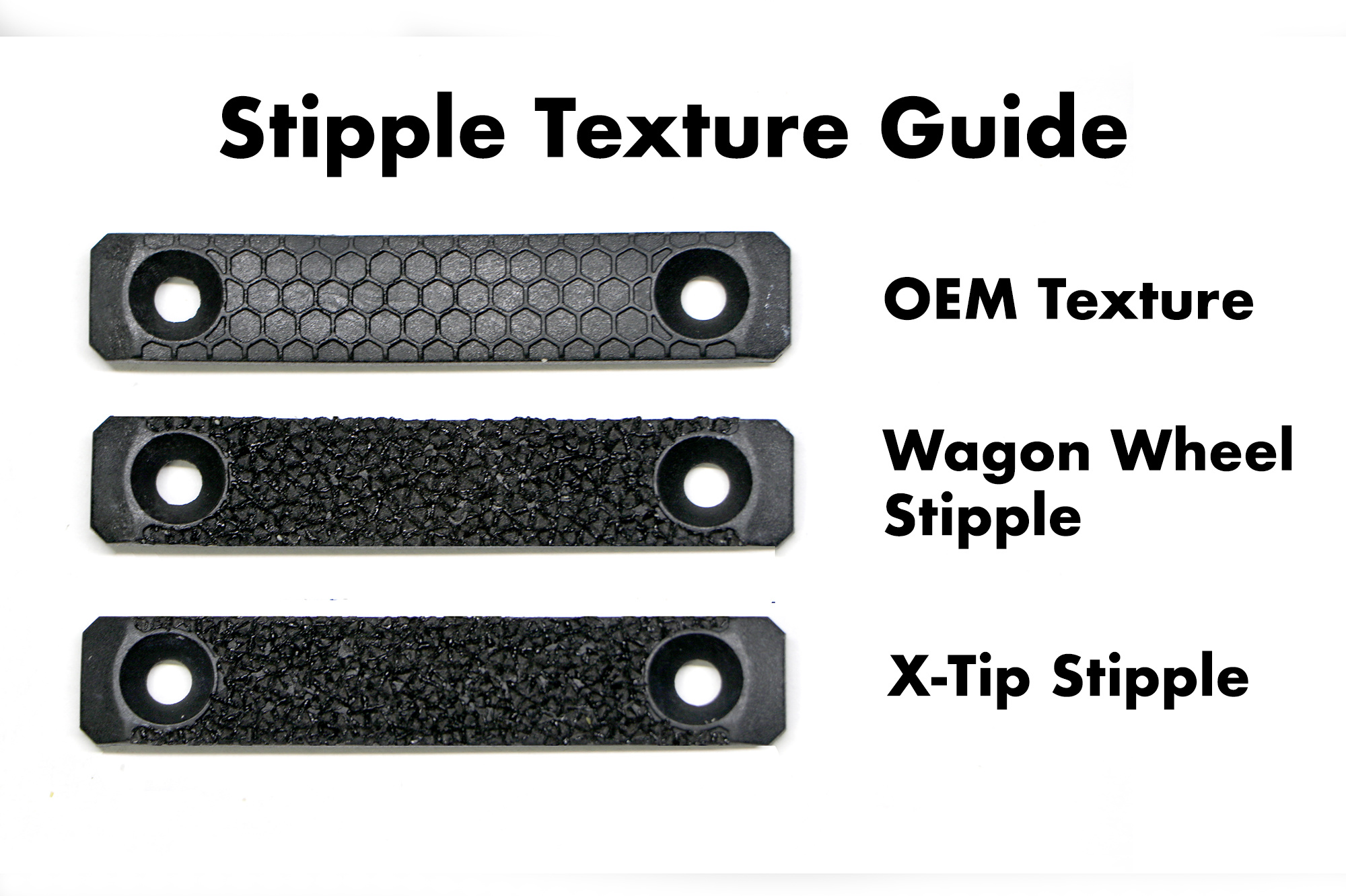 X Tip - Beginner friendly stipple tip with moderate texture – OTDefense LLC