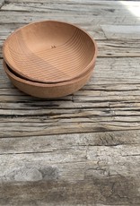 Alexa Allen Leather Bowl - Thin Lines