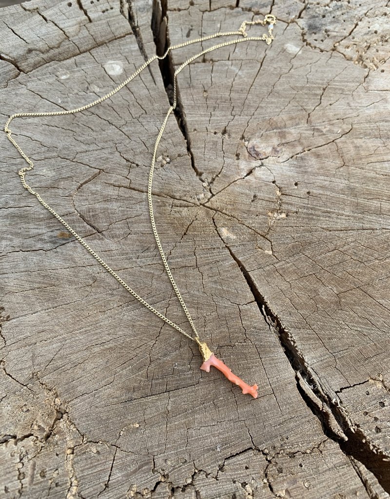 Rise Coral Branch Necklace