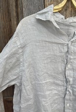CP Shades CP Shades Marella Shirt Smoke Linen Top 1273-3