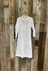 CP Shades CP Shades Rumer Linen Dress White 4718-3