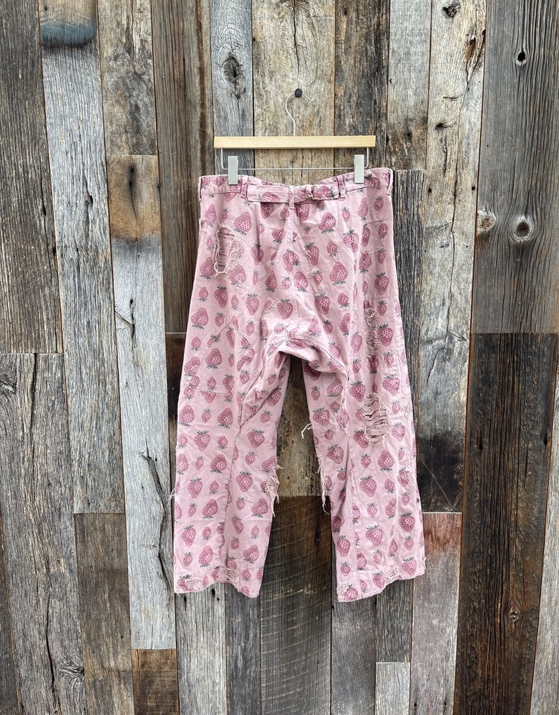 Magnolia Pearl Magnolia Pearl Strawberry Provision Trouser Pants 319- Sweet Kiss*