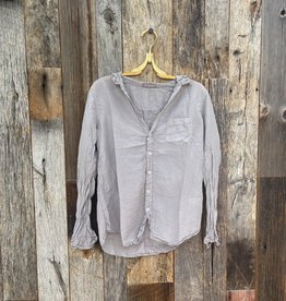 CP Shades CP Shades Sloane Cotton Silk Shirt Pewter 1042-703