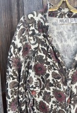 Magnolia Pearl Magnolia Pearl Bernice Duffle Coat Jacket 503 - Flora