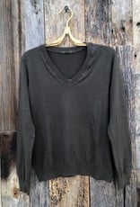 It is Well Easy V-Neck Sweater K1913 - Olive