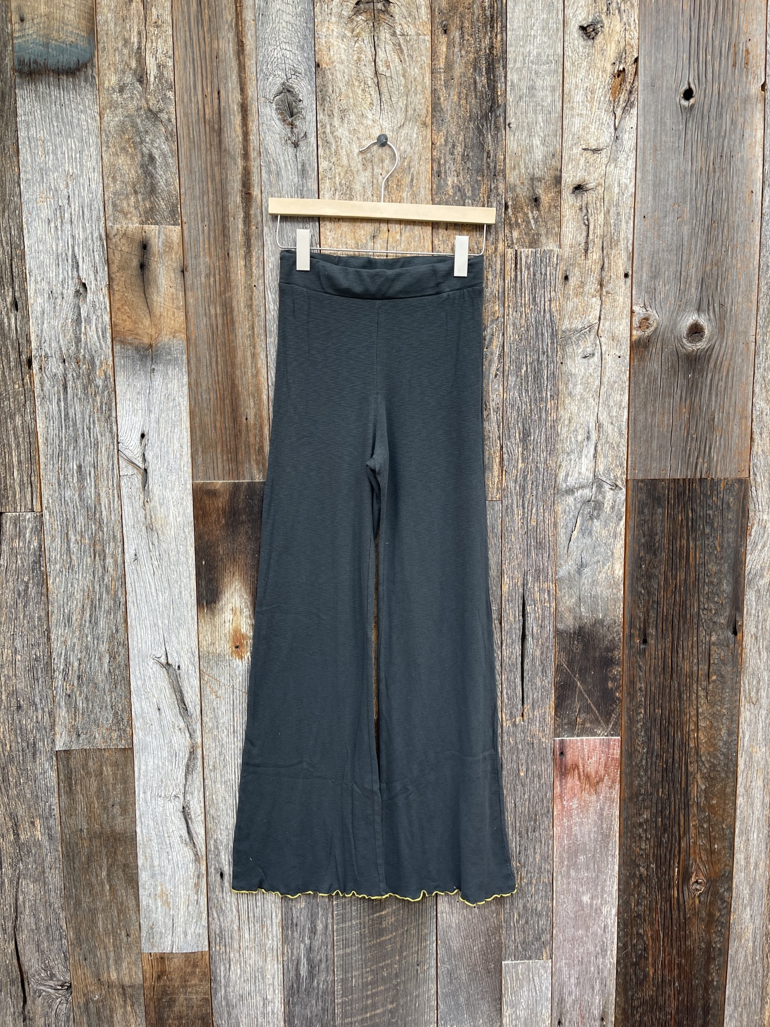 Project Social T Camden Contrast Seamed Rib Pant 9750-680 - Island Farm