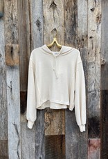 Project Social T Project Social T Chill Out Cozy Hoodie Ivory 9721-659