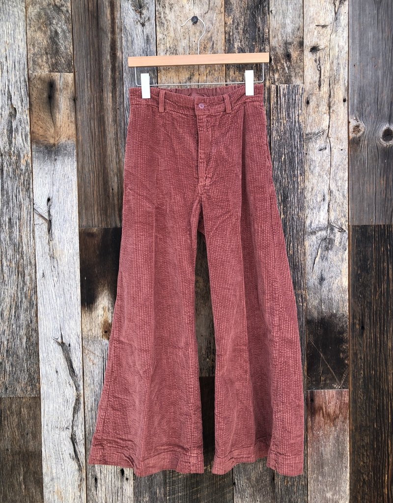 lime competition I'm sorry CP Shades Polly Wide Wale Corduroy Pants Marsala 8428-123 - Island Farm