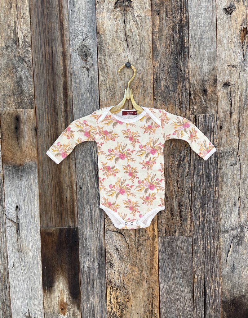 Milkbarn Milkbarn Organic L/S One Piece Vintage Floral