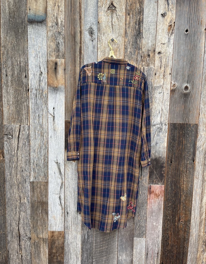 Johnny Was Johnny Was Alexandria Relaxed Overshirt Plaid W48322-8