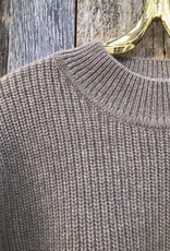 Stateside Stateside Ribbed Cashmere Collar Sweater Camel 507-5049