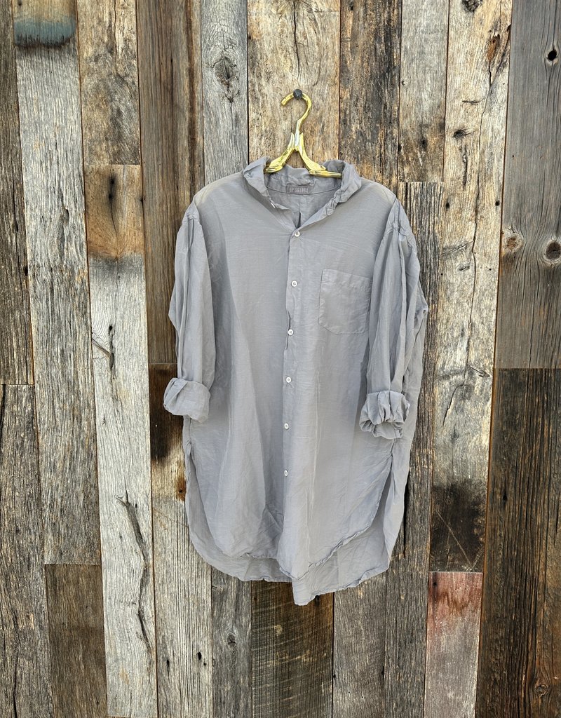 CP Shades CP Shades Marella Shirt Pewter Cotton Silk  1273-703