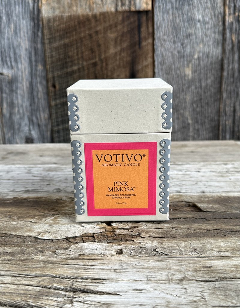 Votivo 6.8 oz Pink Mimosa Candle