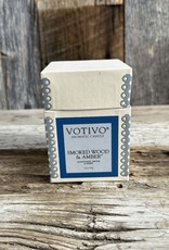 Votivo 6.8 oz Smoked Wood & Amber Candle