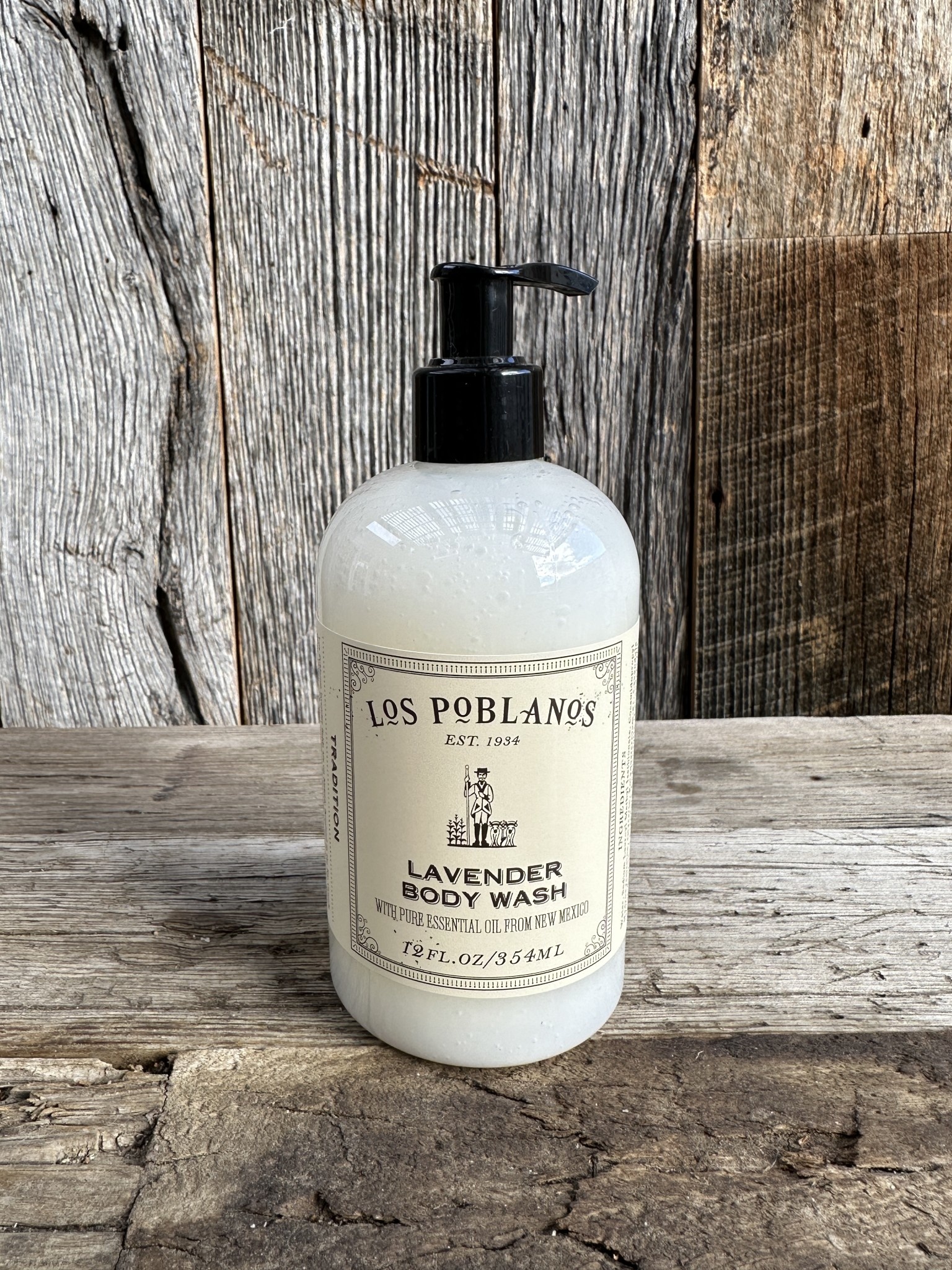 Los Poblanos Lavender Body Wash 12oz Island Farm