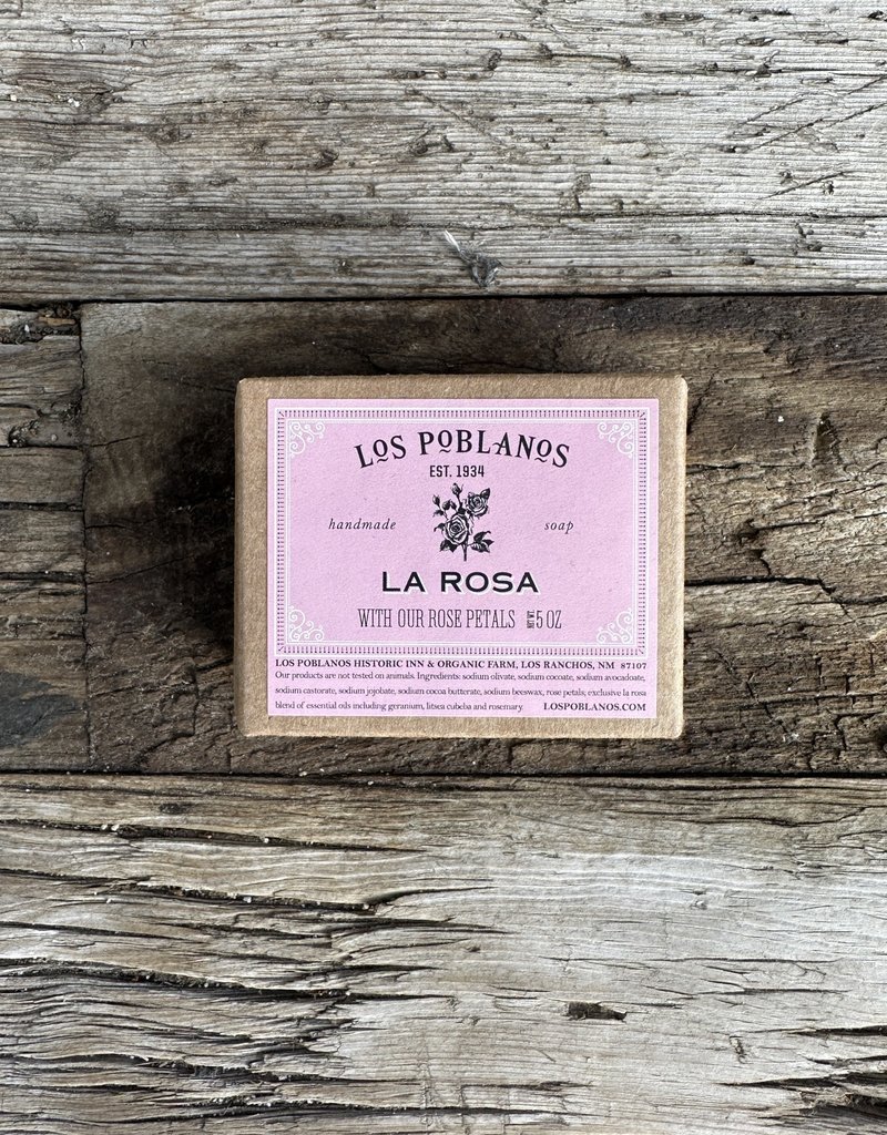 Los Poblanos La Rosa Bar Handmade Soap