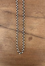 Minetta Design NH Necklace on Black w/18K Gold