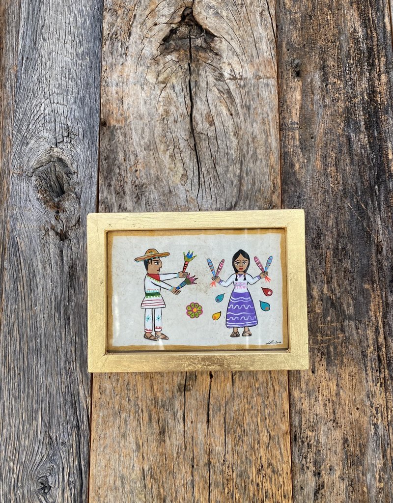 River Song Jewelry River Song Huichol Couple Painting Island Farm