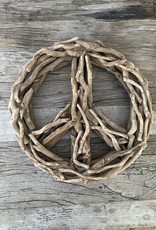 Sugarboo Sugarboo Driftwood Peace Sign Small 16”x16”