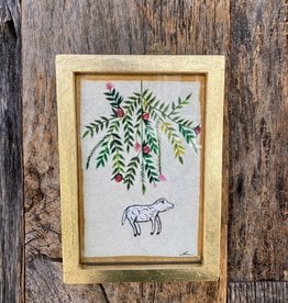 River Song Jewelry River Song Sheep in the Garden Painting