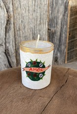 River Song Jewelry River Song Amor with Flowers Votive Holder