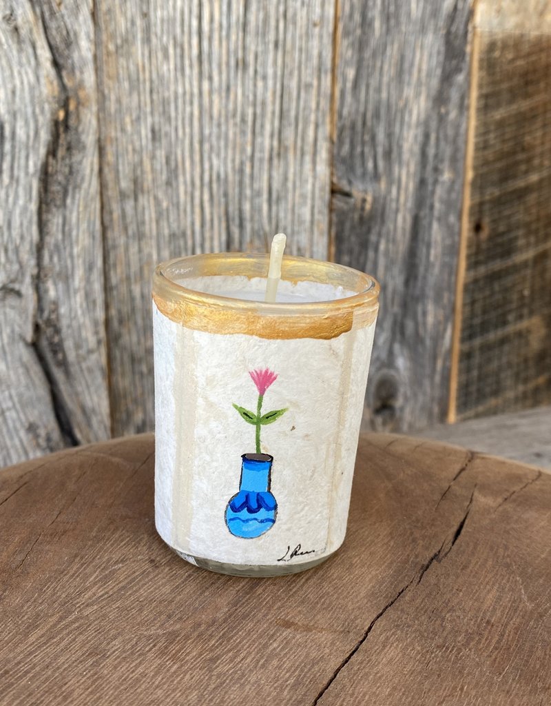 River Song River Song Amor with Flowers Votive Holder