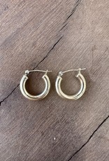 Robin M Designs Robin M 14K Medium Gold Hoops 16x3mm