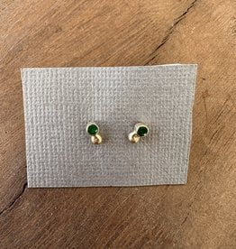 Robin M Designs Robin M Designs Tiny Emerald Dew Drops 14k Posts