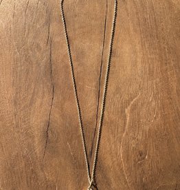 Robin M Designs Robin M Designs Flatiron Medallion 14K, 18.5mm GF Chain