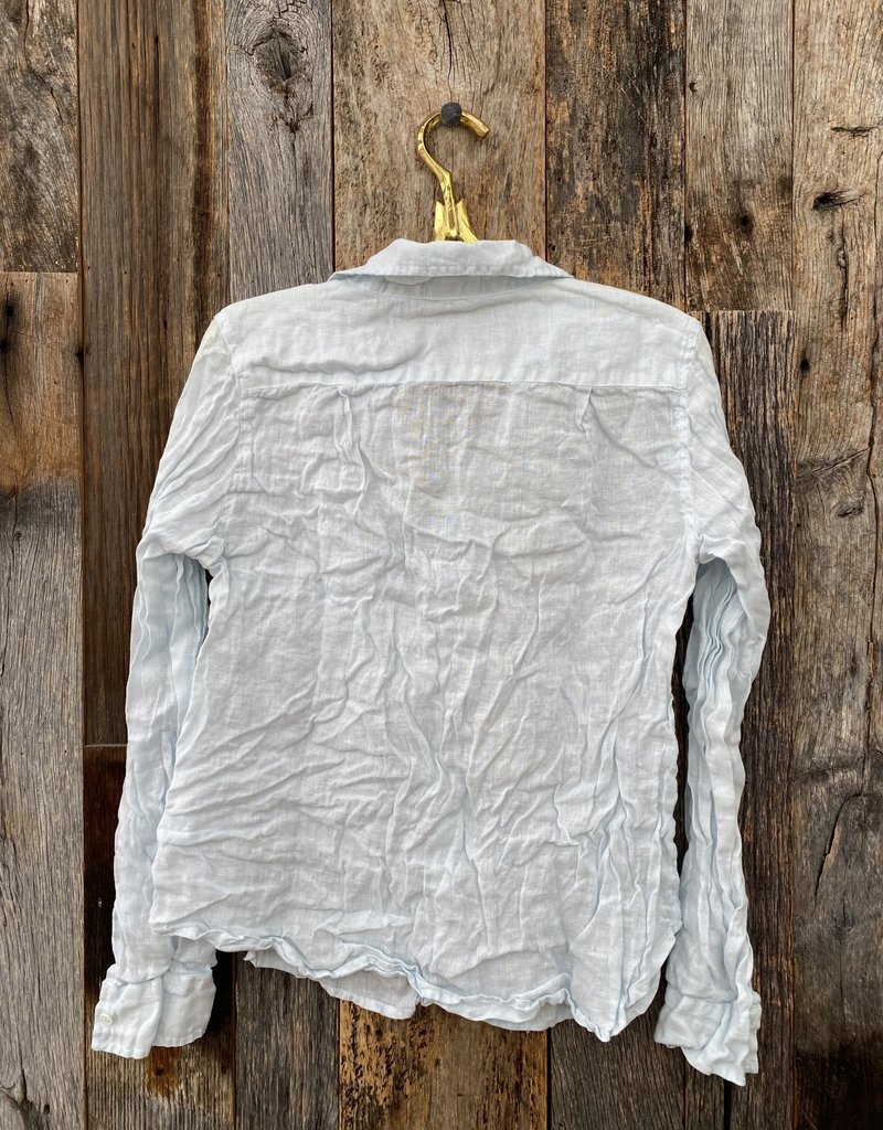 CP Shades CP Shades Jona Solid Linen Shirt Seafoam 1288-3