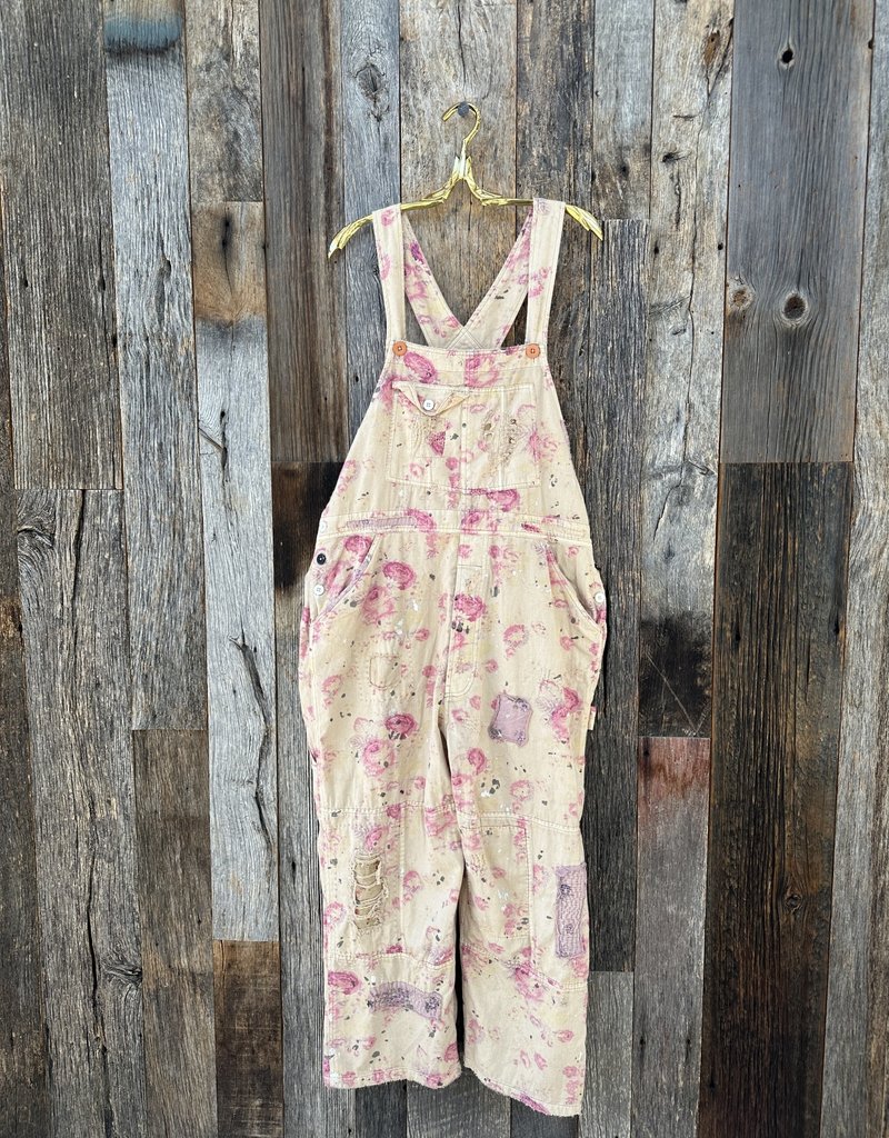 Magnolia Pearl Magnolia Pearl Floral Print Love Overalls 060 Orchid Bloom