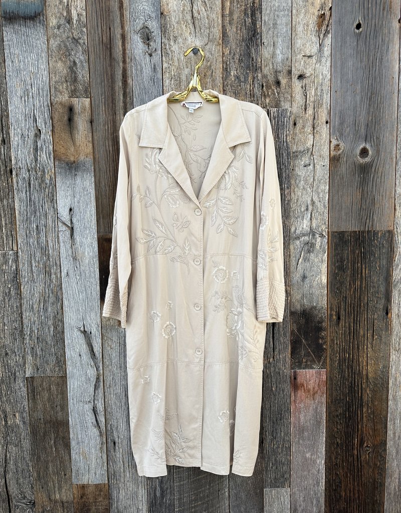 Johnny Was Johnny Was Harlow Tencel Duster Coat Sand W40623-1