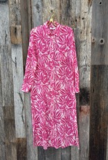 0039 Italy 0039 Italy Taya Cotton Printed Dress Pink