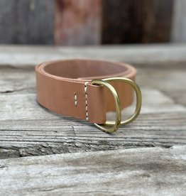 Made Solid Made Solid D-Ring Belt Natural