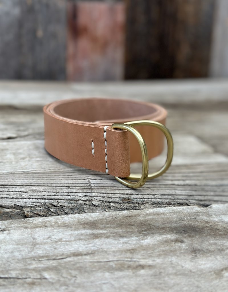 Made Solid Made Solid D-Ring Belt Natural