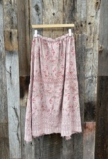 Magnolia Pearl Magnolia Pearl Floral Eyelet Kali Rose Skirt 127 Molly