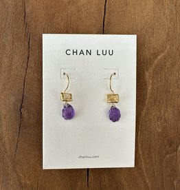 Chan Luu Chan Luu Jubilee Drop Earrings Amethyst EG-5600