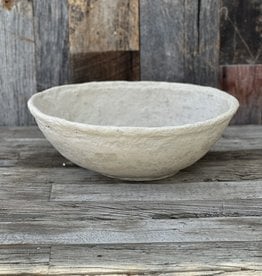 Blue Ocean Traders Paper Mache Oval Bowl Large