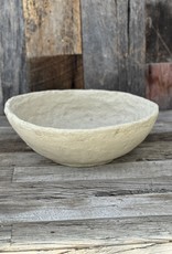 Blue Ocean Traders Paper Mache Oval Bowl Medium