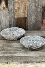 Blue Ocean Traders White Washed Vintage Bowl Small