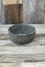 Homart Gideon Low Round Bowl Medium Black